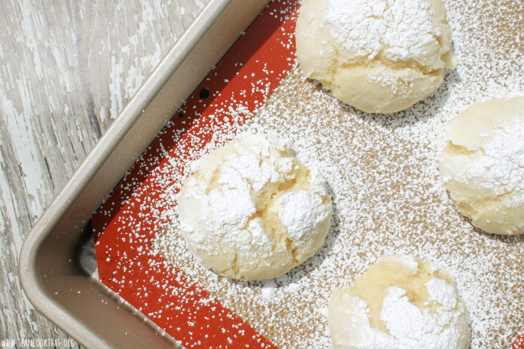 Lemon Crinkle Cookies