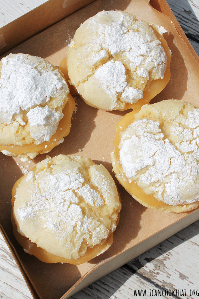 Lemon Crinkle Cookies