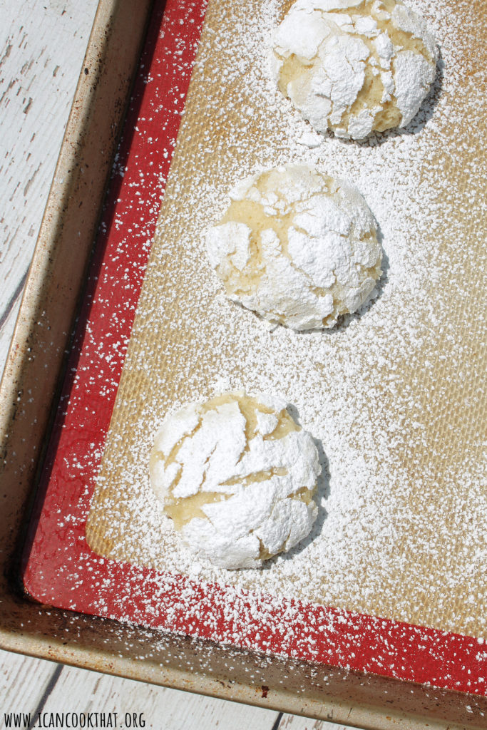 Lemon Crinkle Cookies