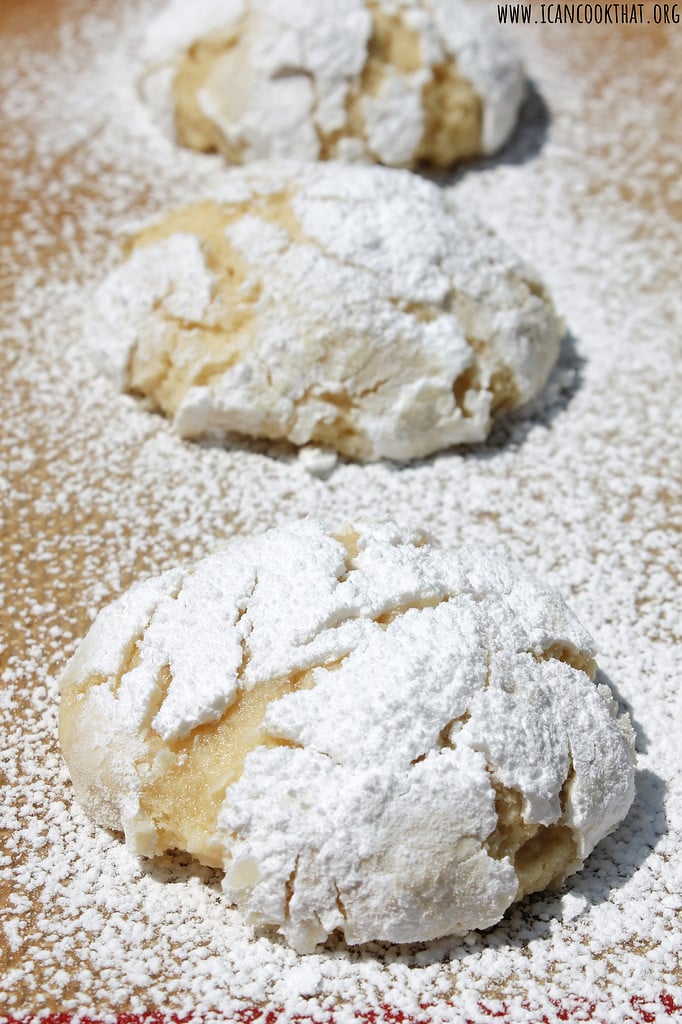 Lemon Crinkle Cookies