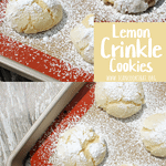 Lemon Crinkle Cookies