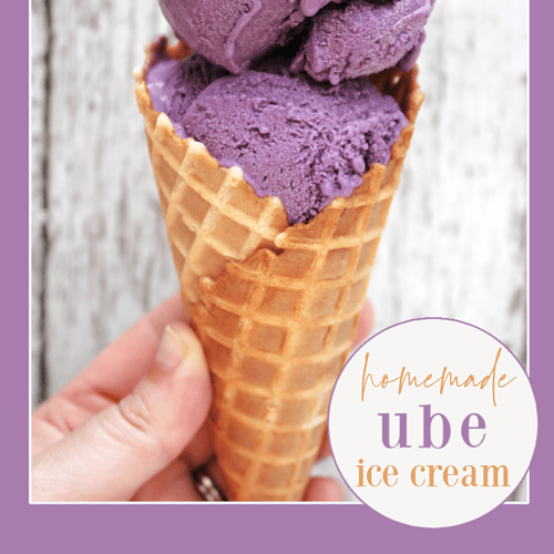 Homemade Ube Ice Cream (with Video!) - Cooking Therapy