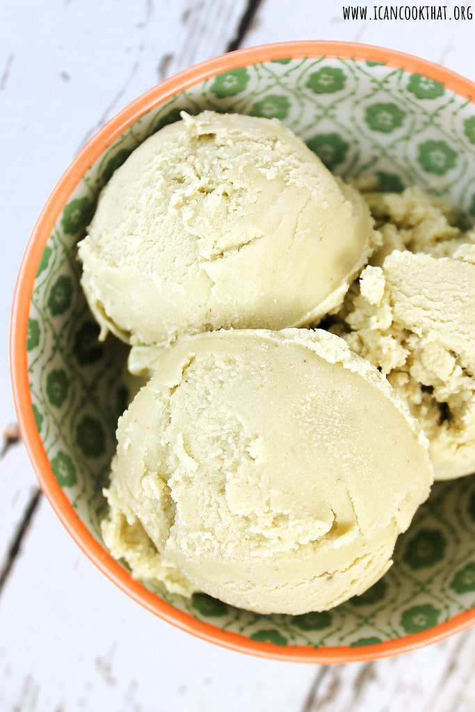 Homemade Avocado Ice Cream