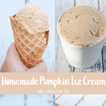 Homemade Pumpkin Ice Cream