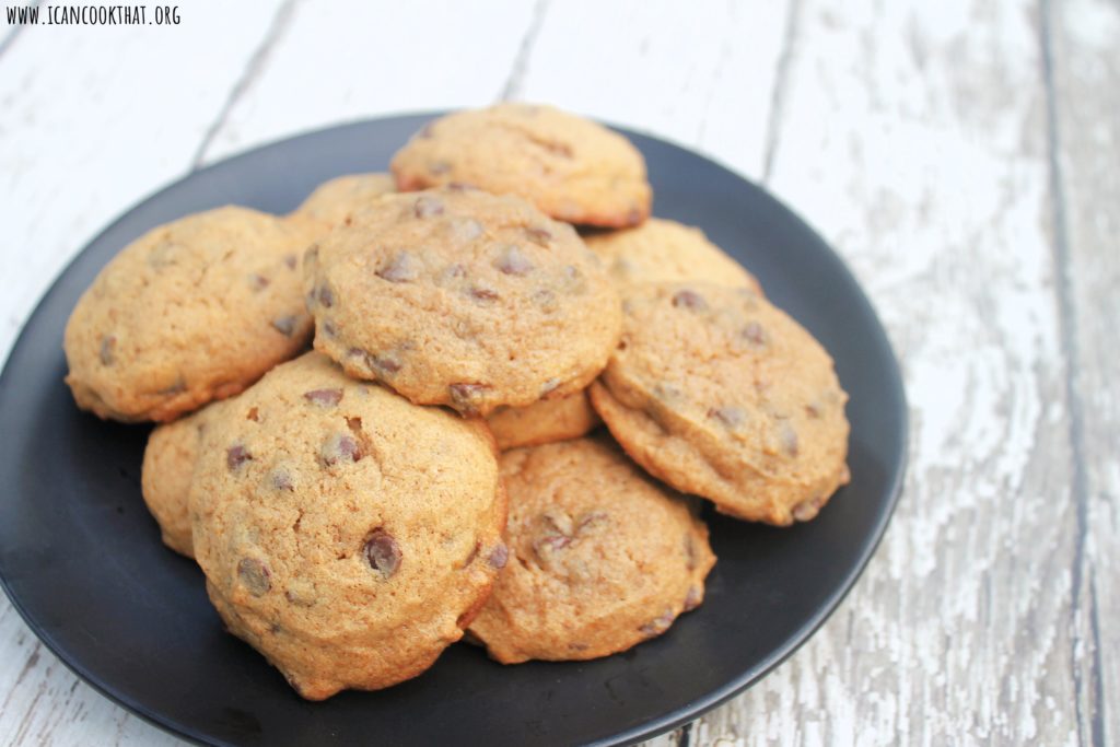 Pumpkin Chocolate Chip Cookies