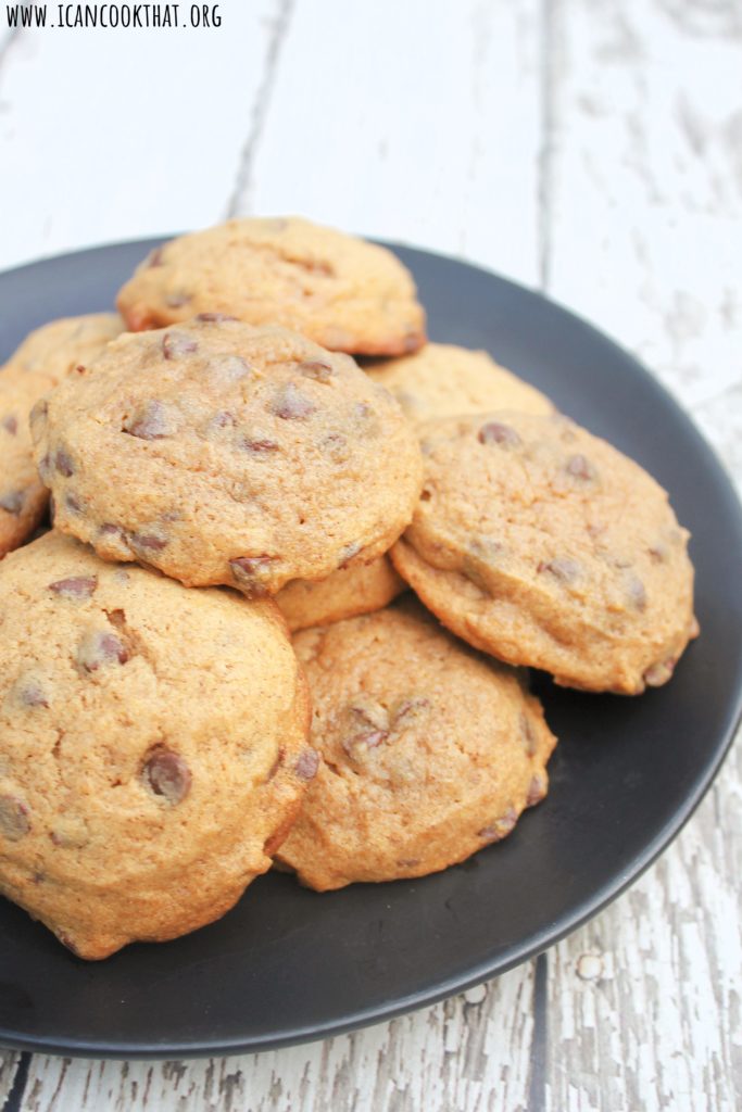 Pumpkin Chocolate Chip Cookies