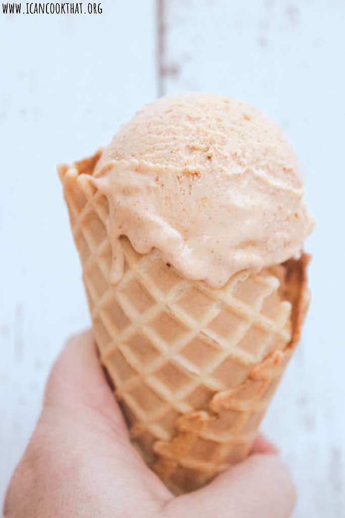 Homemade Pumpkin Ice Cream