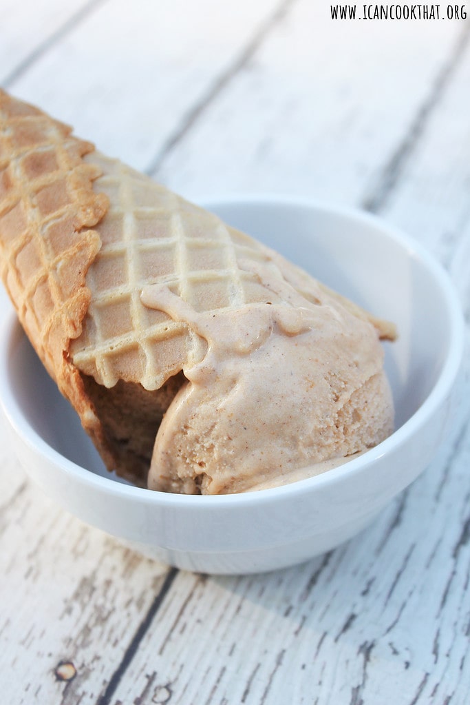 Homemade Pumpkin Ice Cream