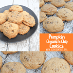 Pumpkin Chocolate Chip Cookies