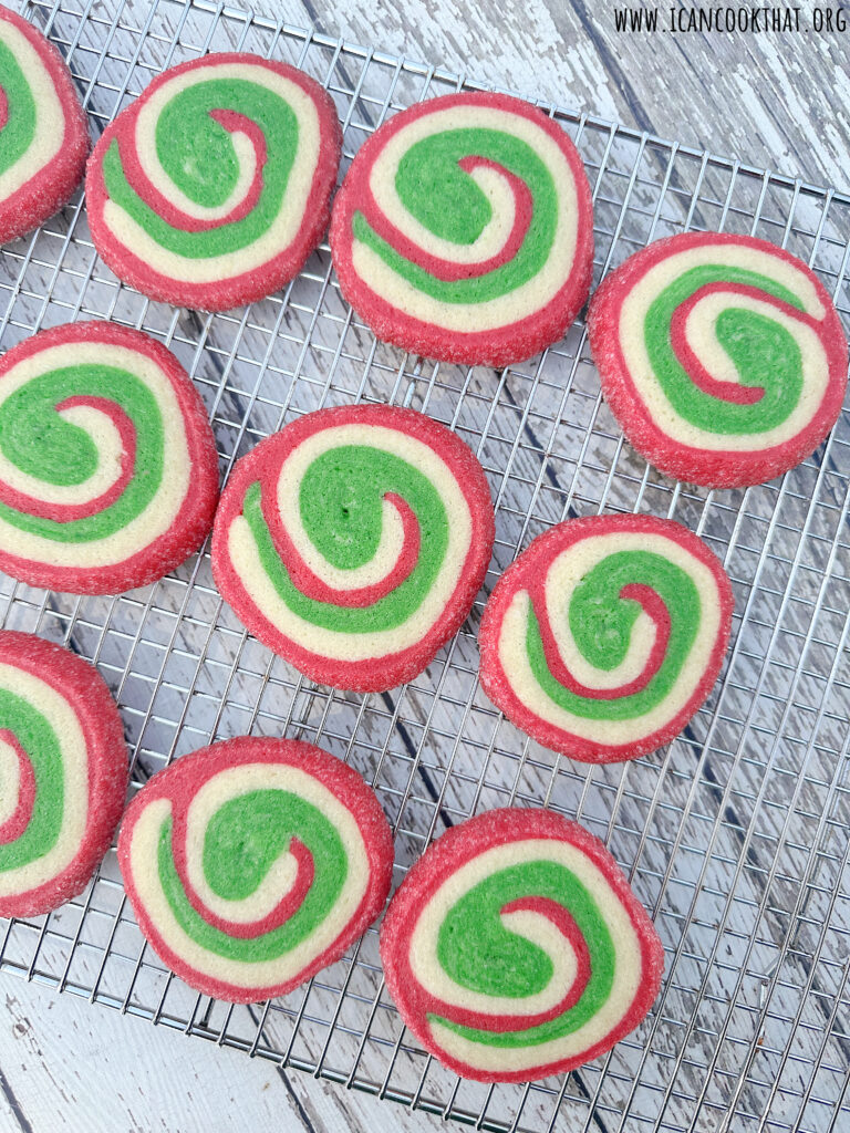 Christmas Pinwheel Cookies