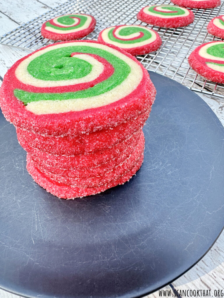 Christmas Pinwheel Cookies