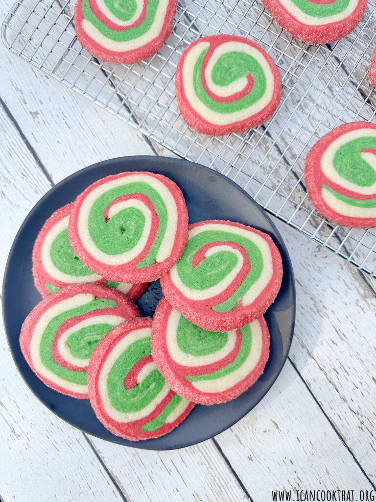 Christmas Pinwheel Cookies