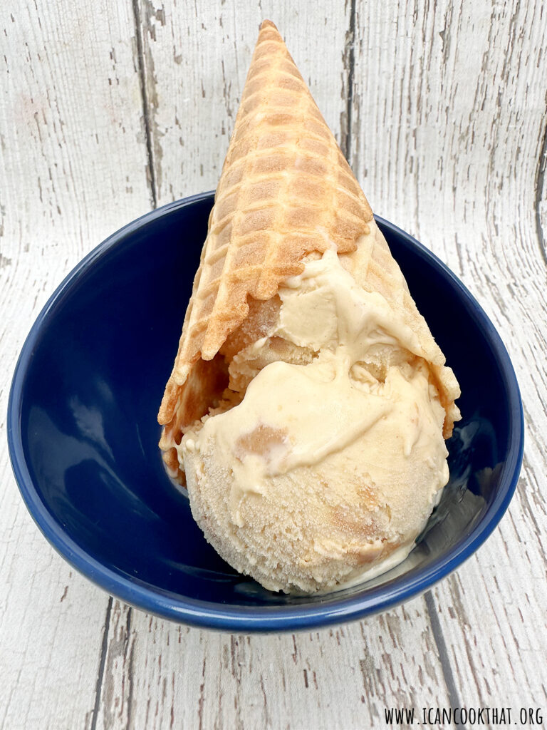 Homemade Peanut Butter Ice Cream