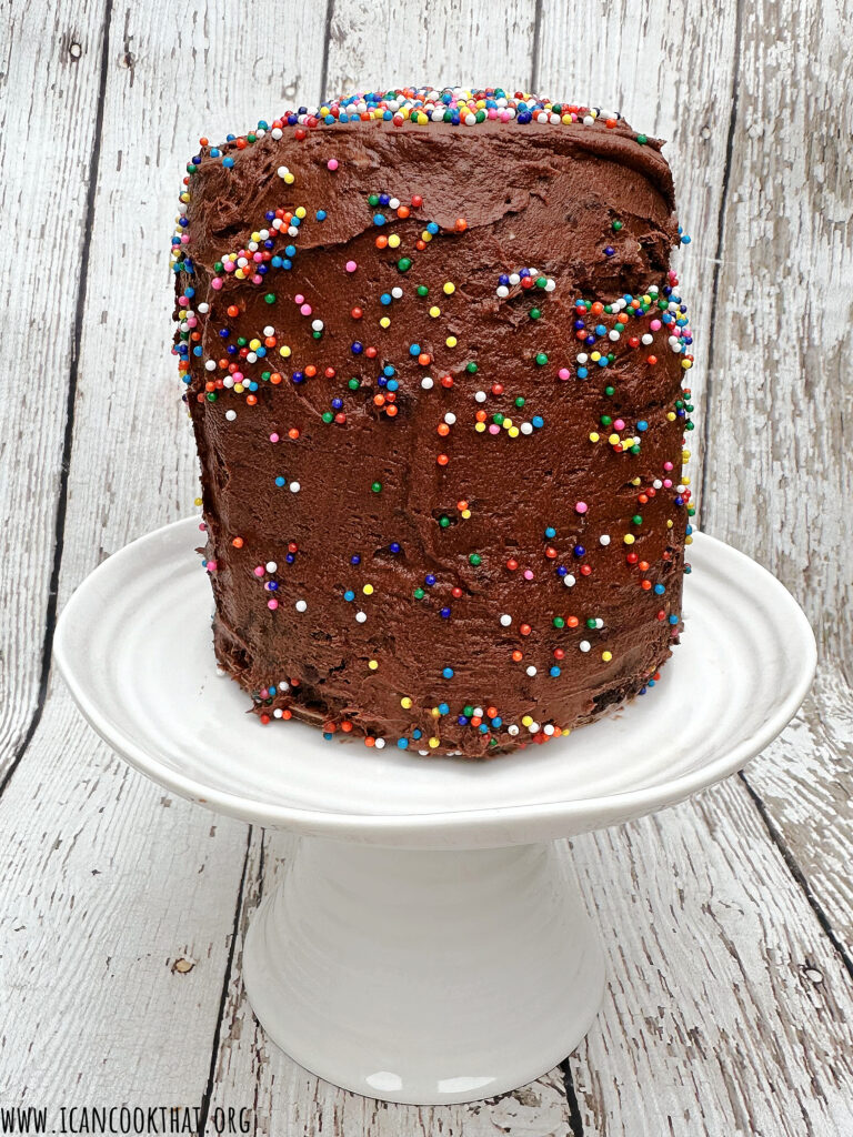 Chocolate Smash Cake