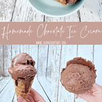 Homemade Chocolate Ice Cream