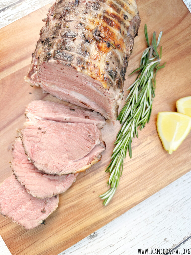 Sous Vide Boneless Leg of Lamb