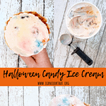 Halloween Candy Ice Cream