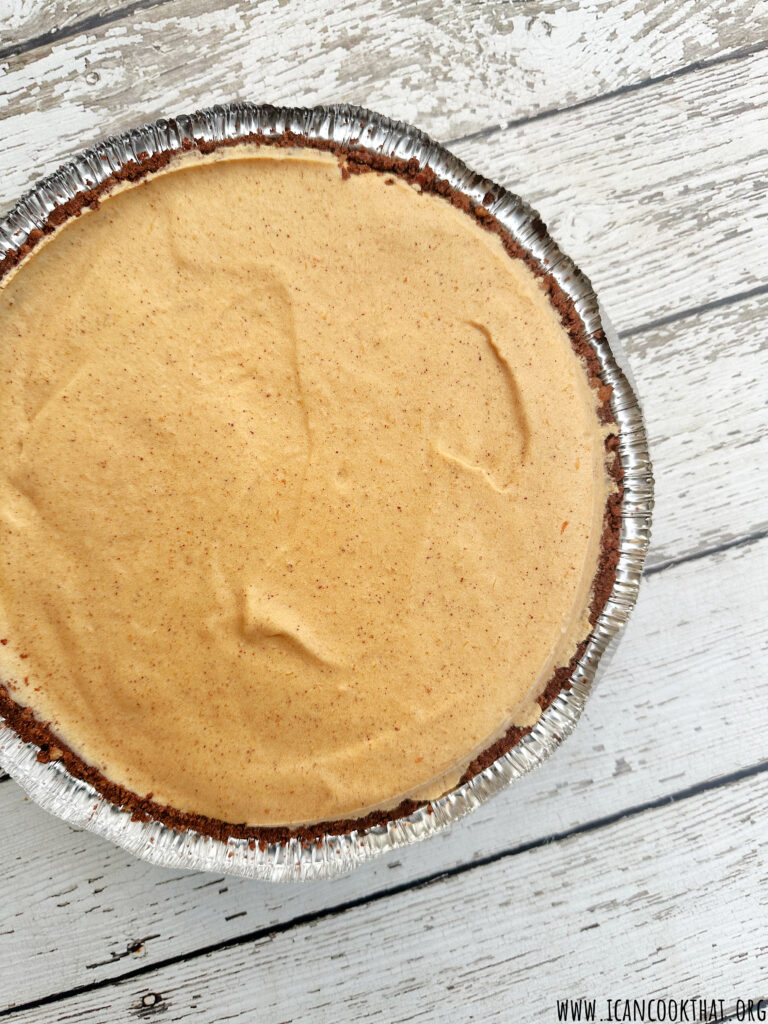 Pumpkin Ice Cream Pie