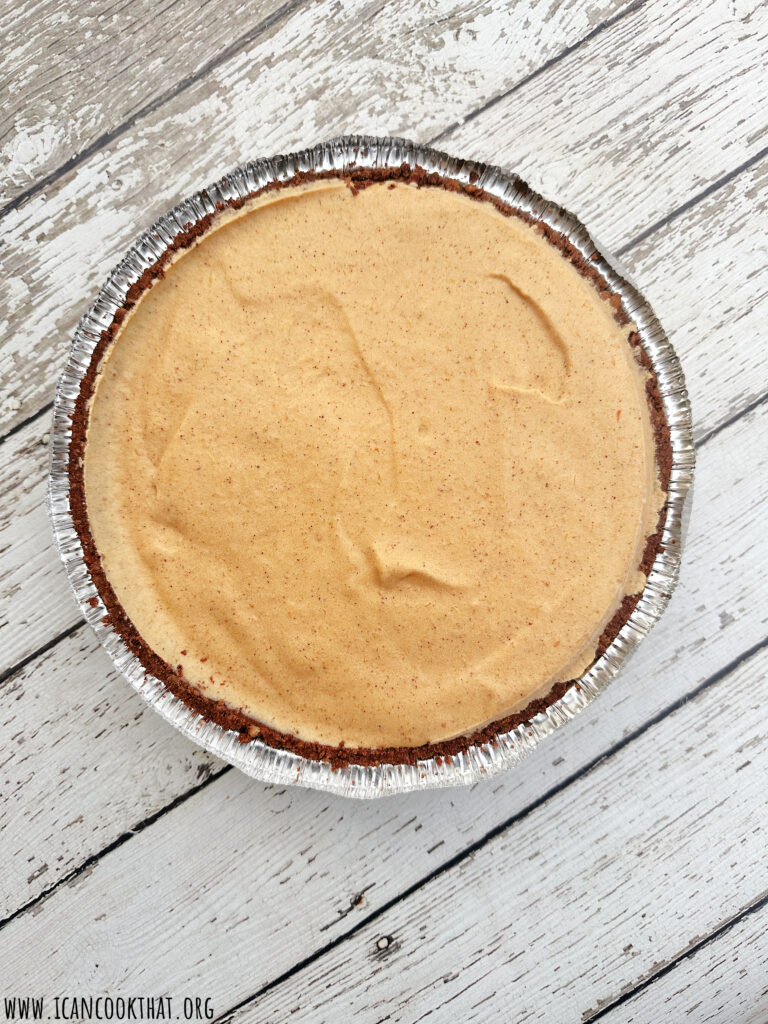 Pumpkin Ice Cream Pie