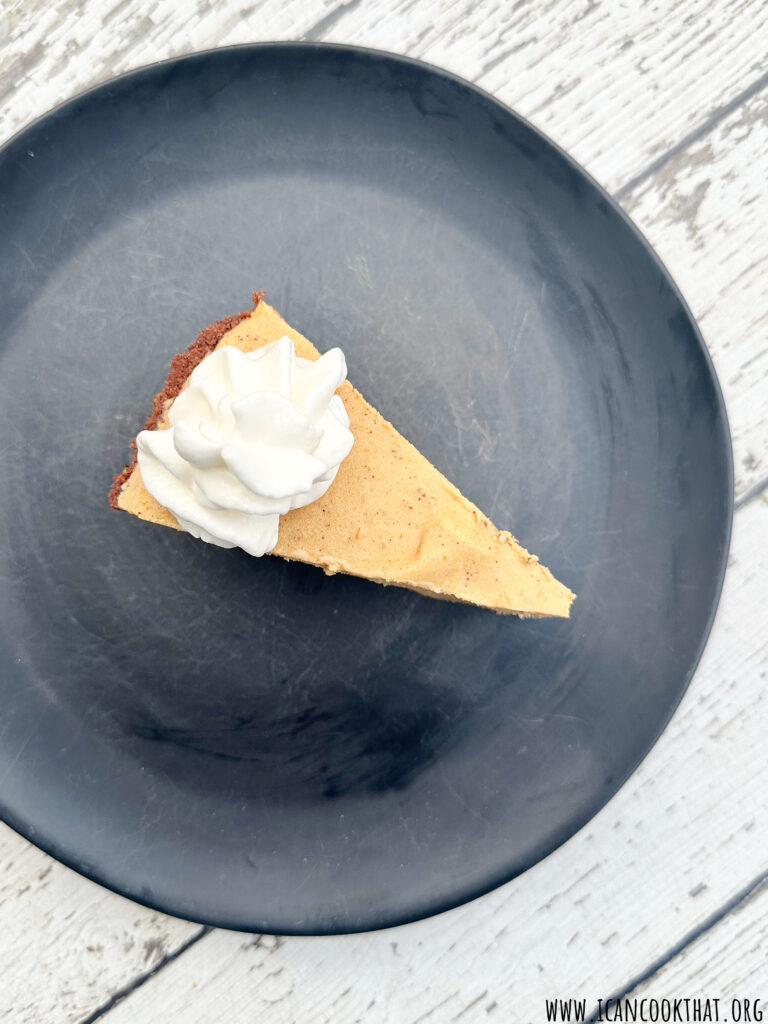 Pumpkin Ice Cream Pie