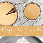 Pumpkin Ice Cream Pie