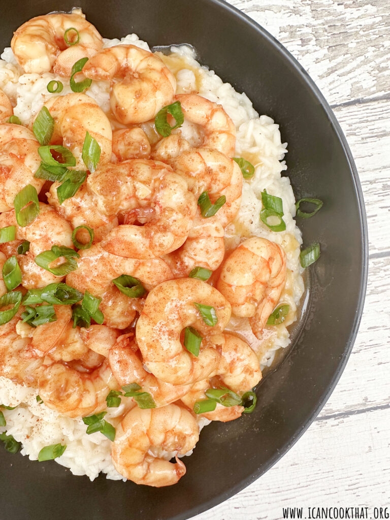 Honey Glazed Orange Ginger Shrimp