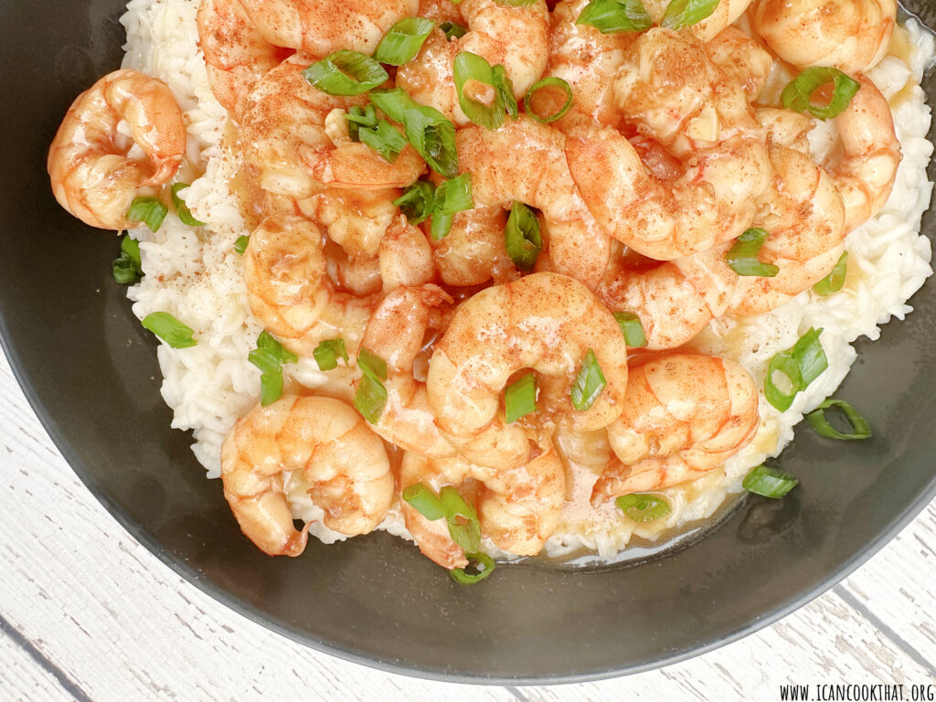 Honey Glazed Orange Ginger Shrimp