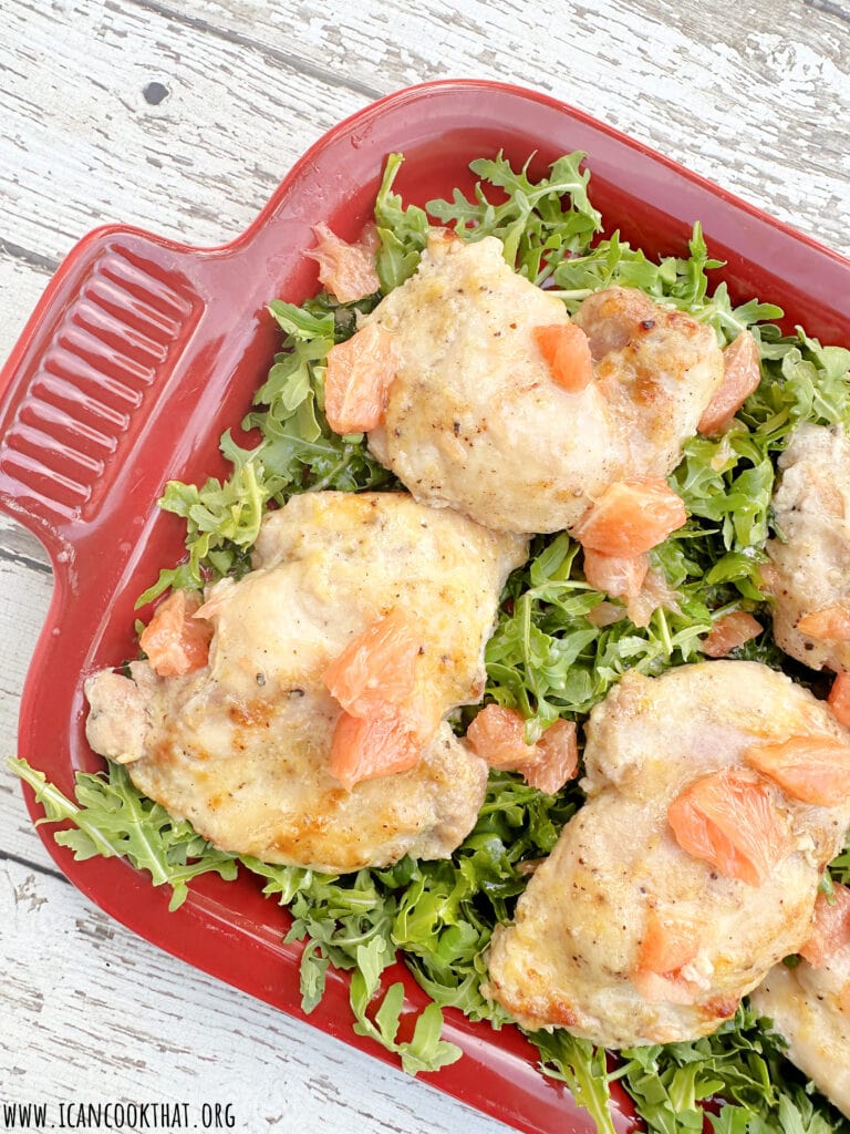 Grapefruit Miso Butter Chicken