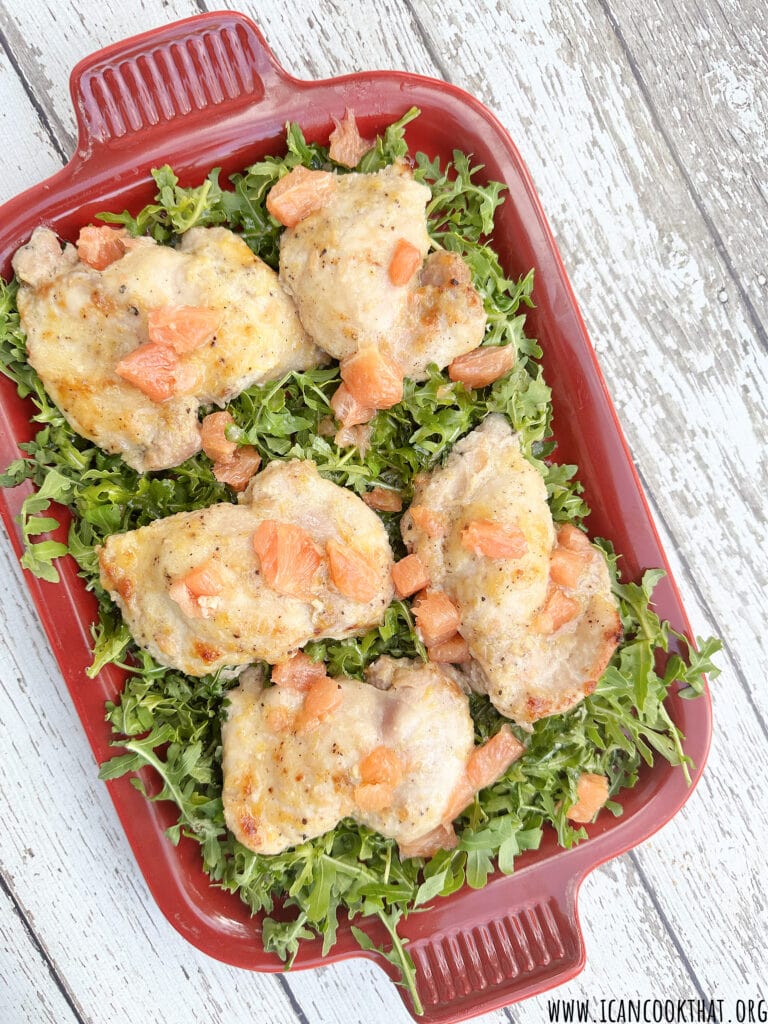 Grapefruit Miso Butter Chicken