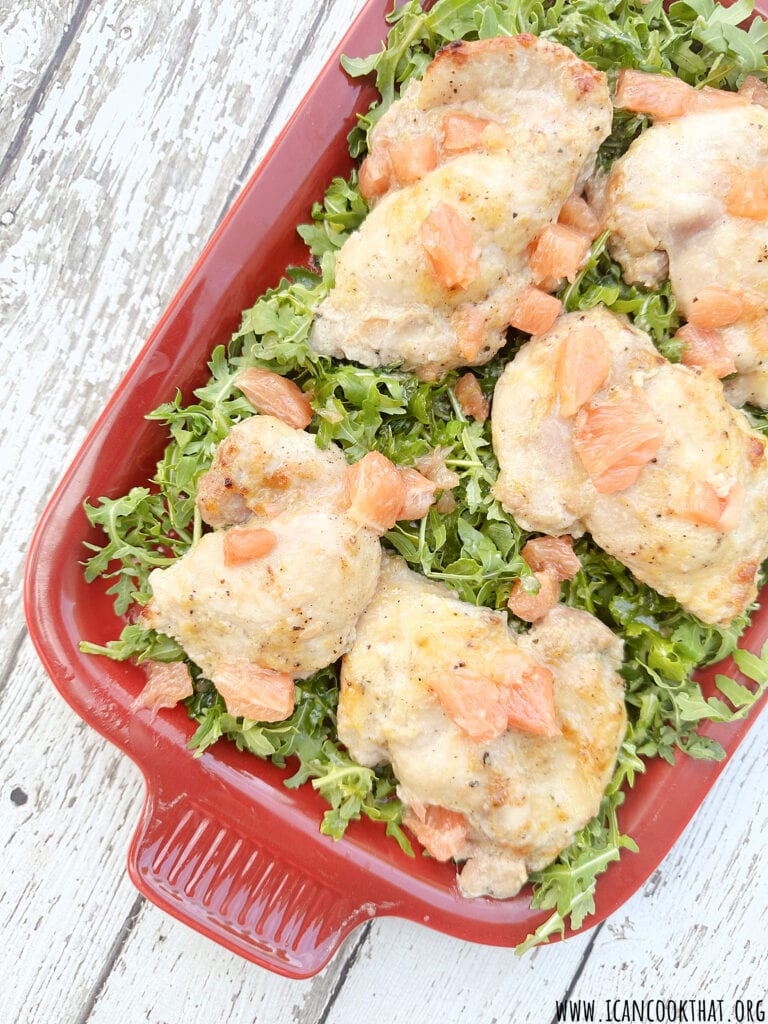 Grapefruit Miso Butter Chicken