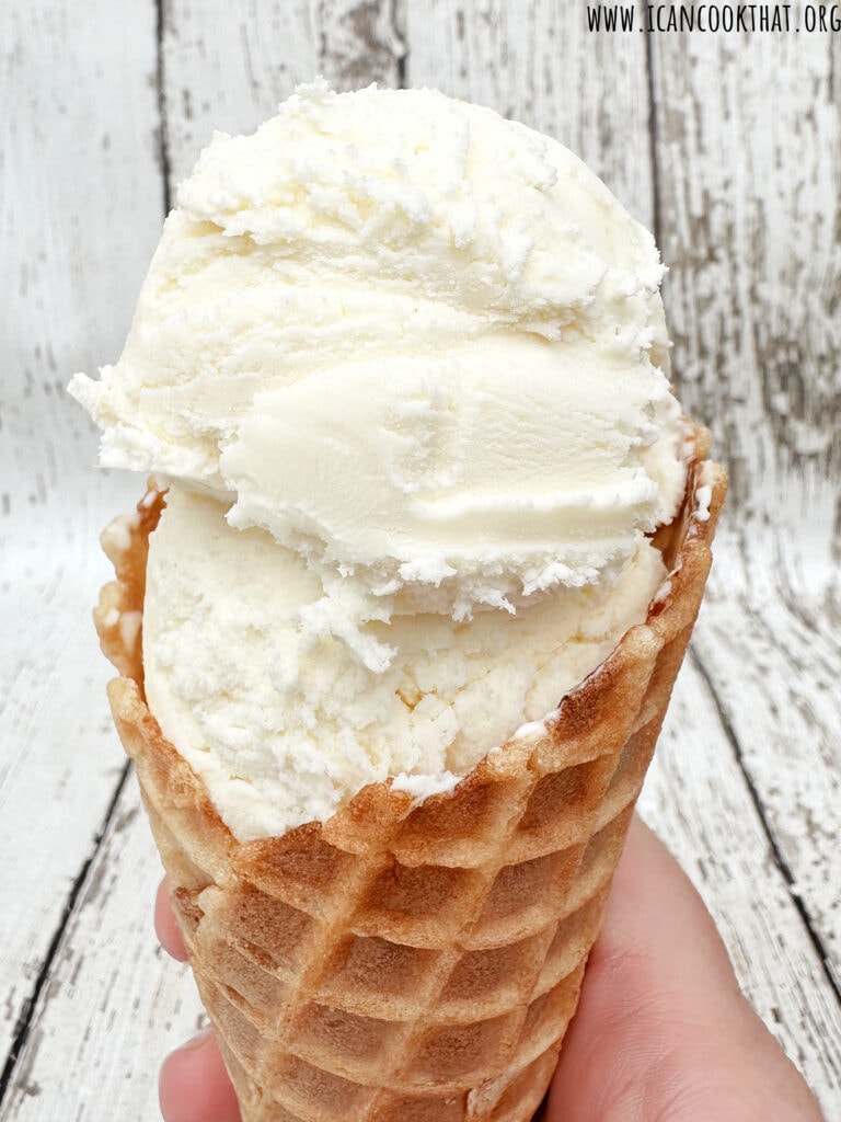 Homemade Cheesecake Ice Cream