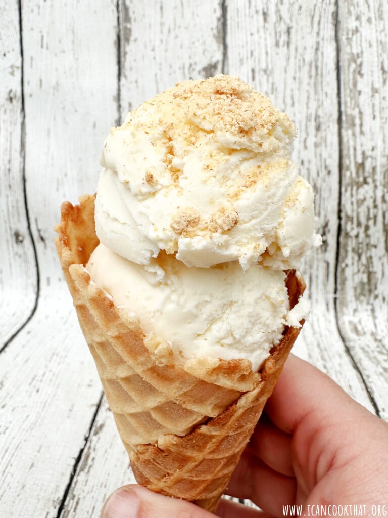 Homemade Cheesecake Ice Cream