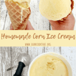 Homemade Corn Ice Cream