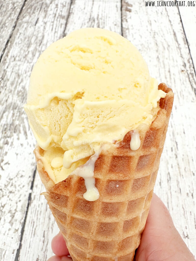 Homemade Corn Ice Cream