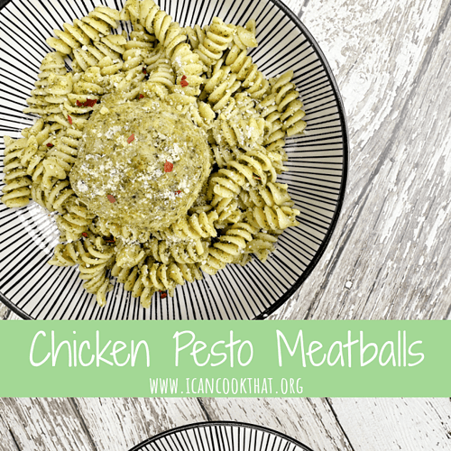 Chicken Pesto Meatballs