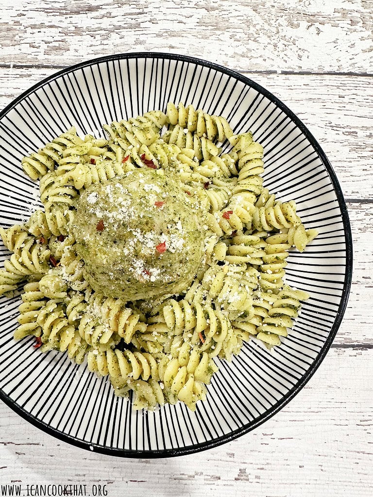 Chicken Pesto Meatballs