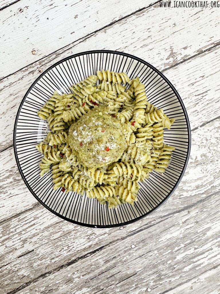 Chicken Pesto Meatballs