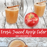 Fresh Juiced Apple Cider